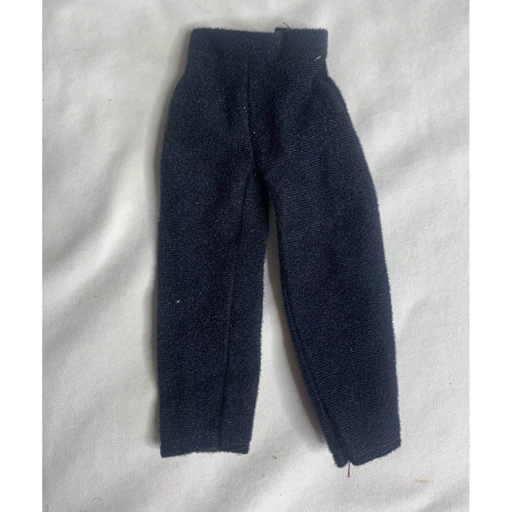 Vintage‎ Barbie Ken Black Slip On Pants Soft